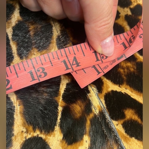 MADE IN ITALY Sebastian Milano leopard print high Heeled Boots - Picture 4 of 6